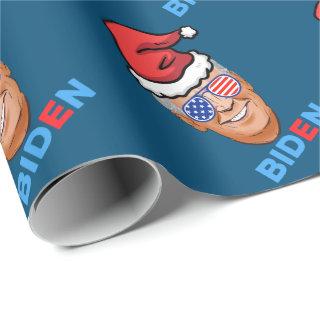 joe biden christmas santa hat