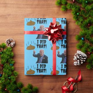 JOE BIDEN FUNNY POOP CHRISTMAS