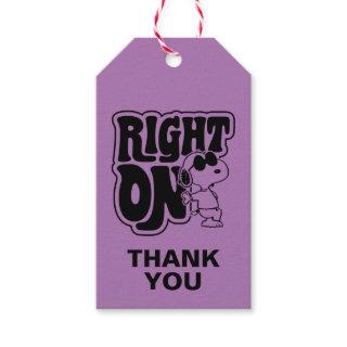Joe Cool - Right On Gift Tags