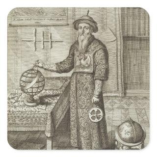 Johann Adam Schall von Bell (1591-1666) from 'Chin Square Sticker