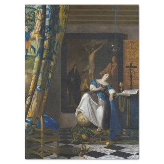 Johannes Vermeer - Allegory of Faith Tissue Paper