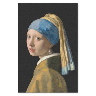 Johannes Vermeer - Girl with a Pearl Earring Tissue Paper