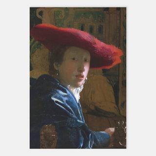 Johannes Vermeer - Girl with a Red Hat  Sheets