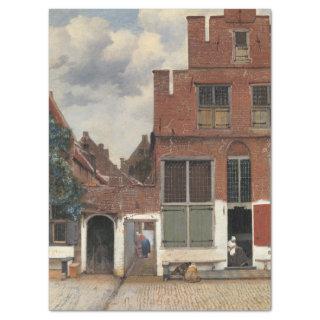 Johannes Vermeer - Little Street Tissue Paper