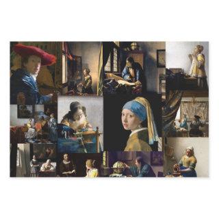Johannes Vermeer - Masterpieces Patchwork  Sheets