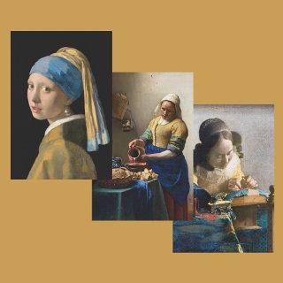 Johannes Vermeer - Masterpieces Selection  Sheets