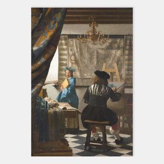 Johannes Vermeer - The Allegory of Painting  Sheets