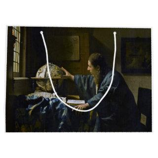 Johannes Vermeer - The Astronomer Large Gift Bag