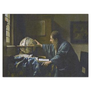 Johannes Vermeer - The Astronomer Tissue Paper