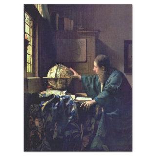 Johannes Vermeer - The Astronomer Tissue Paper