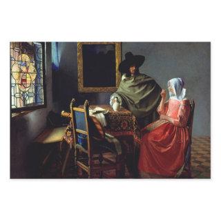 Johannes Vermeer - The Glass of Wine  Sheets
