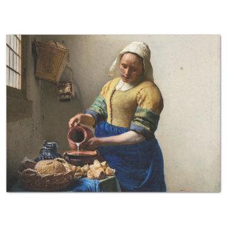 Johannes Vermeer - The Milkmaid Tissue Paper