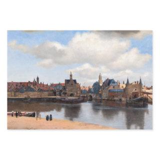 Johannes Vermeer - View of Delft  Sheets