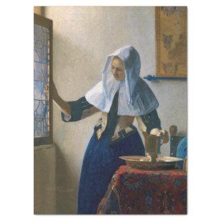 Johannes Vermeer - Woman with a Water Pitcher Tissue Paper