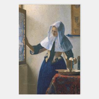 Johannes Vermeer - Woman with a Water Pitcher  Sheets