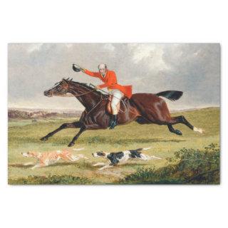 John Frederick Herring | Foxhunting: Encouraging Tissue Paper