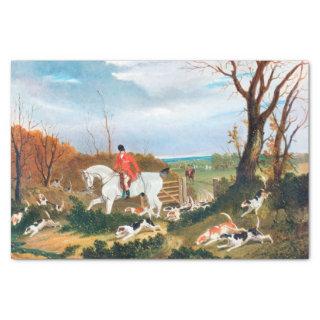 John Frederick Herring Snr | The Suffolk Hunt. Tissue Paper