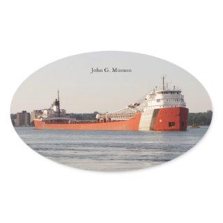 John G. Munson sticker