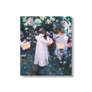 John Singer Sargent Carnation Lily Lily Rose Canvas Print