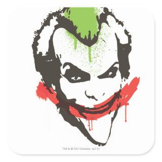 Joker Graffiti Square Sticker