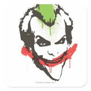 Joker Graffiti Square Sticker