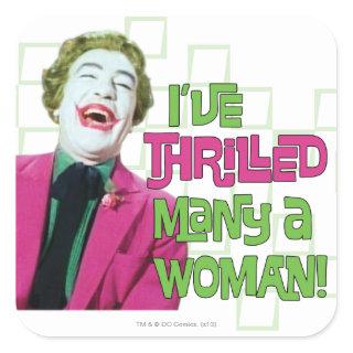 Joker - Thrill Square Sticker
