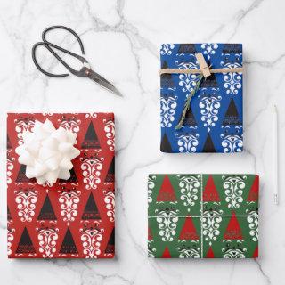 Jolly Retro Santas