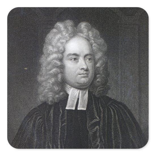 Jonathan Swift Square Sticker
