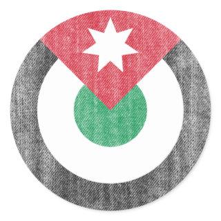 JORDAN CLASSIC ROUND STICKER