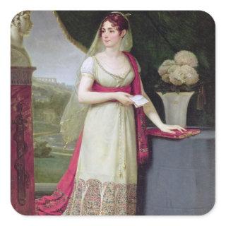 Josephine Tasher de la Pagerie  Empress Square Sticker