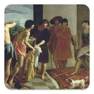 Joseph's Coat, 1630 Square Sticker