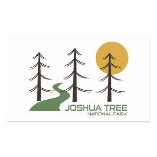Joshua Tree National Park Trail Rectangular Sticker