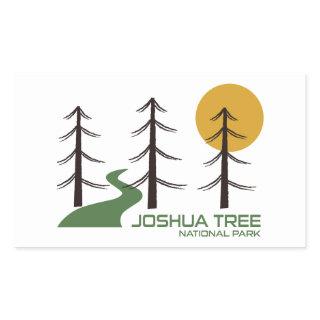 Joshua Tree National Park Trail Rectangular Sticker