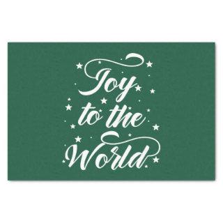 joy to the world Christmas Tissue Paper