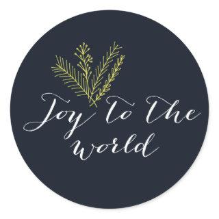Joy to the World sticker