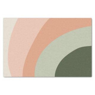 Joyful Shades | Wavy Colorblock Tissue Paper