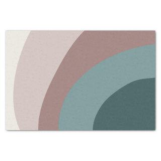 Joyful Shades | Wavy Colorblock Tissue Paper