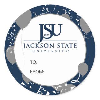 JSU Birthday Classic Round Sticker