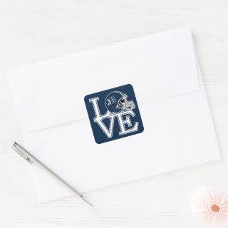 JSU Love Square Sticker