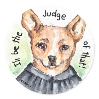 Judge Dog sticker