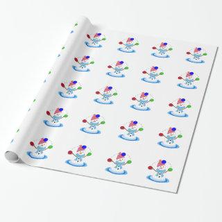 Juggling Snowman Whimsy