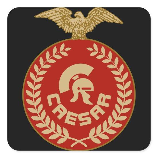 Julius Caesar Sticker. Square Sticker