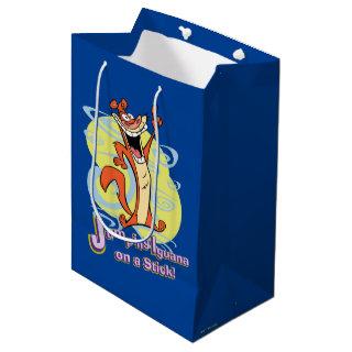 Jumping Igauna on a Stick!™ Medium Gift Bag