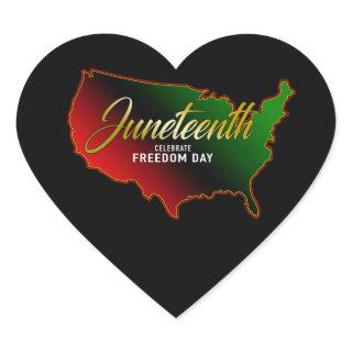 Juneteenth Classic Round Sticker