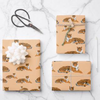 Jungle Tiger Animal Pattern  Sheets