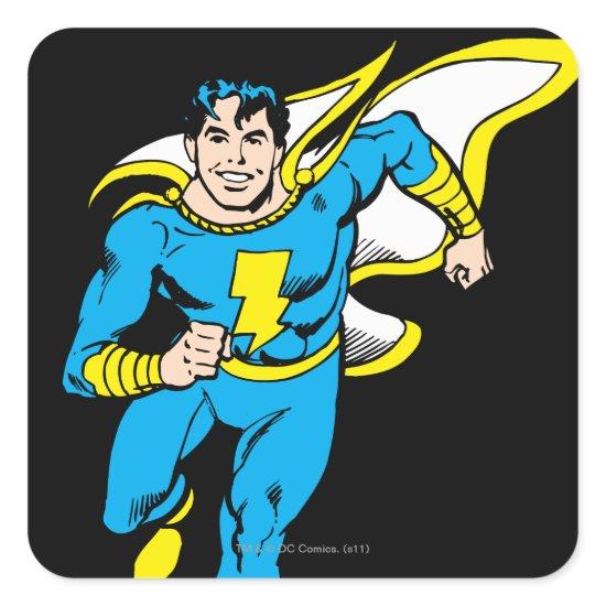 Junior Running Square Sticker