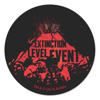 Jurassic World | Extinction Level Event Classic Round Sticker