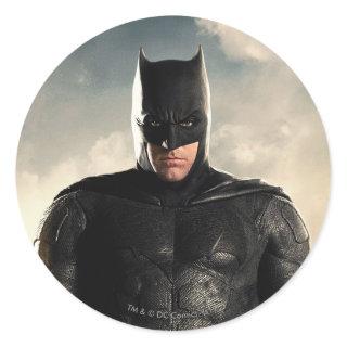 Justice League | Batman On Battlefield Classic Round Sticker