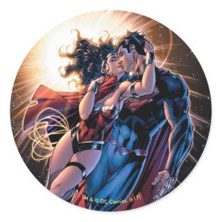 Justice League Comic Cover #12 Variant Classic Round Sticker
