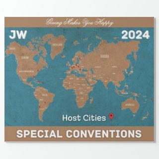 JW 2024 SPECIAL CONVENTIONS - Host Cities.